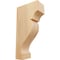 Ekena Millwork 1 3/4"W x 3 1/2"D x 7"H Small Dearborn Wood Corbel, Red Oak CORW02X07X04DRRO - alternate 1